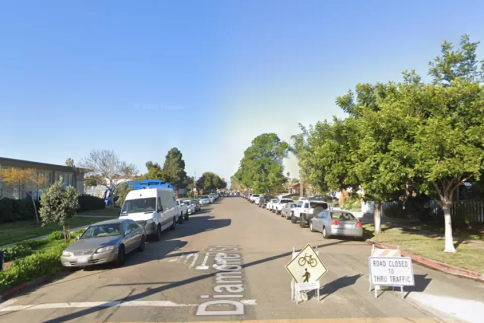 Google Maps street view of Diamond Street